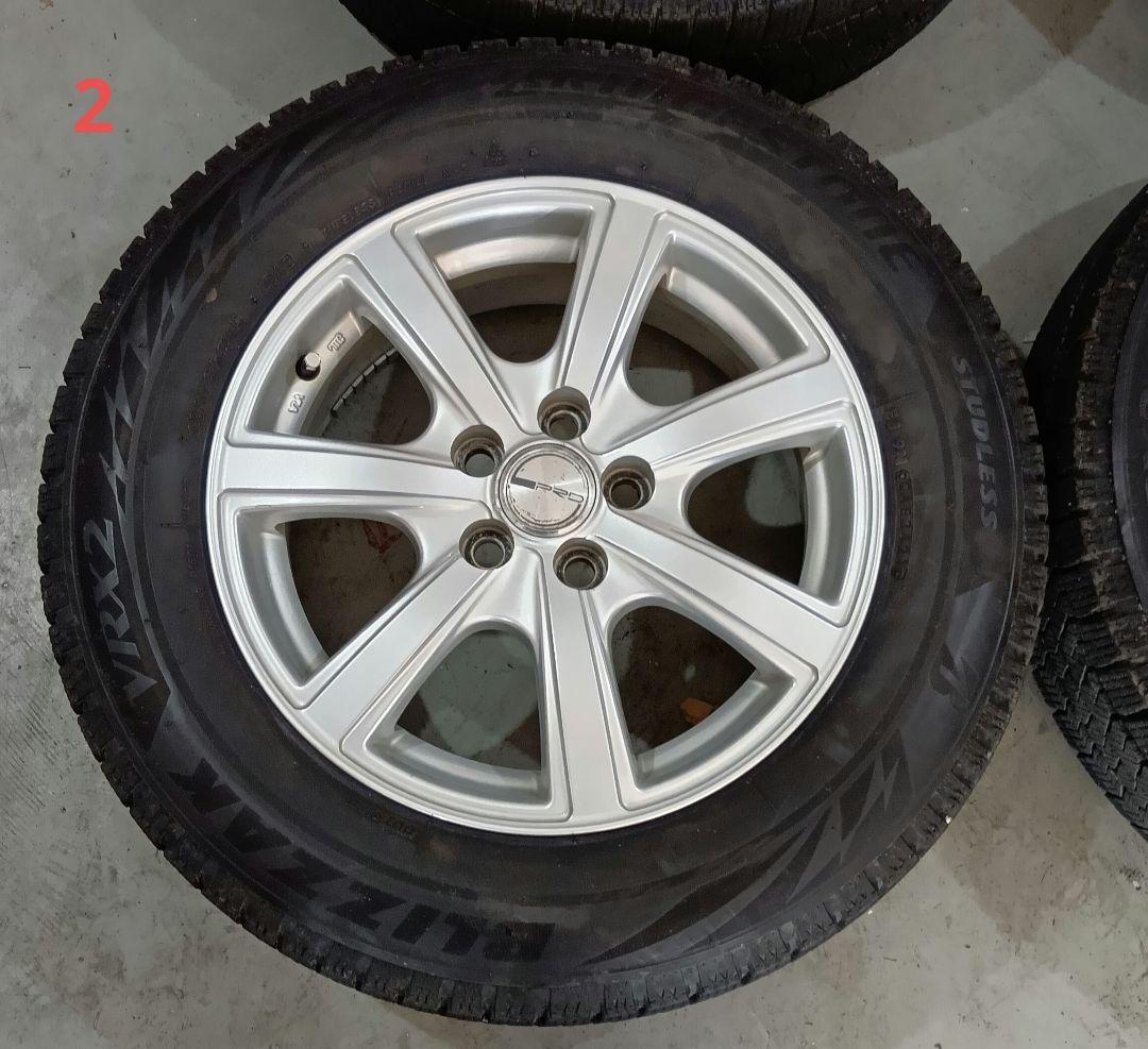 50 プリウス195/65R15 ブリヂストン　スタッドレスタイヤ　4本セット