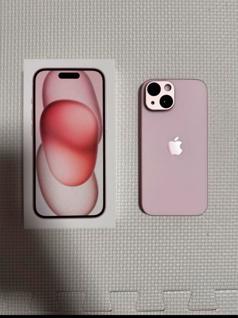Apple iPhone 15 128GB pink 本体