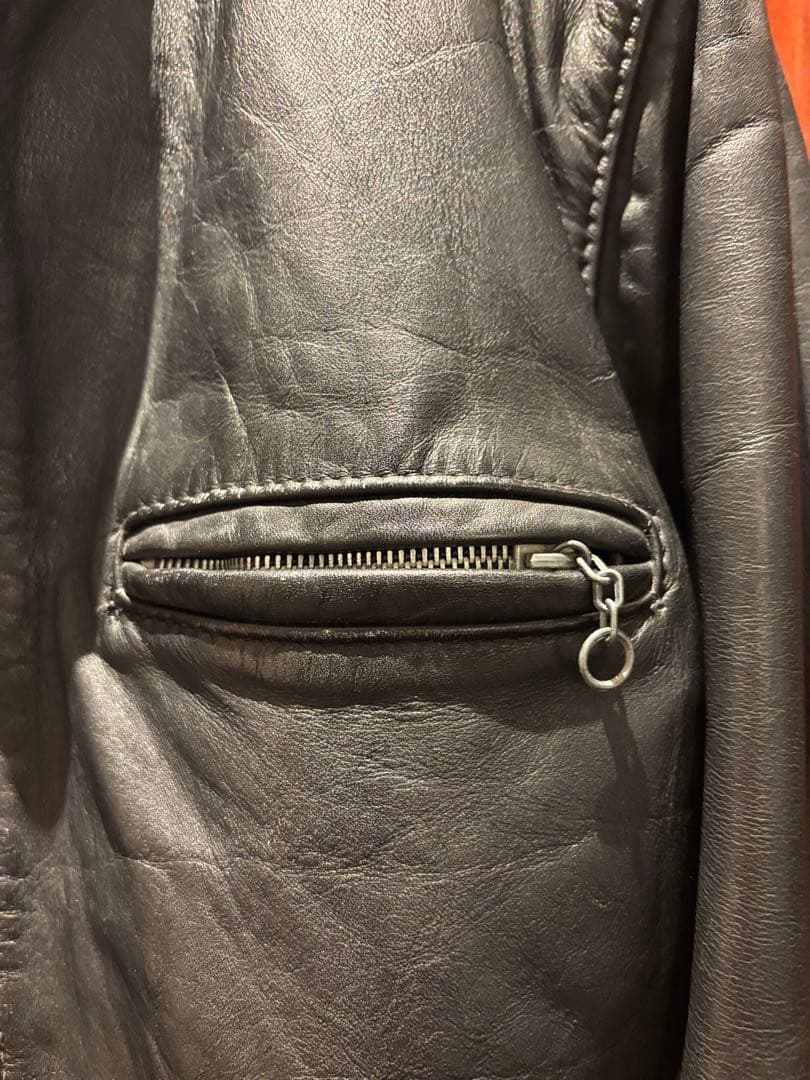 schottシングルライダースジャケット 641