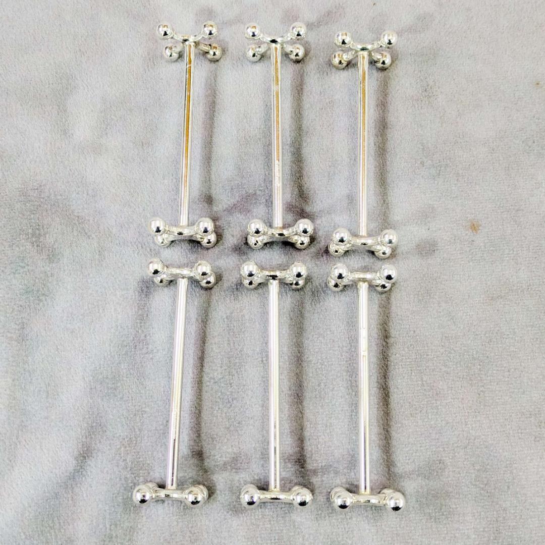 クリストフル Christofle ナイフレスト ブール 6本セット