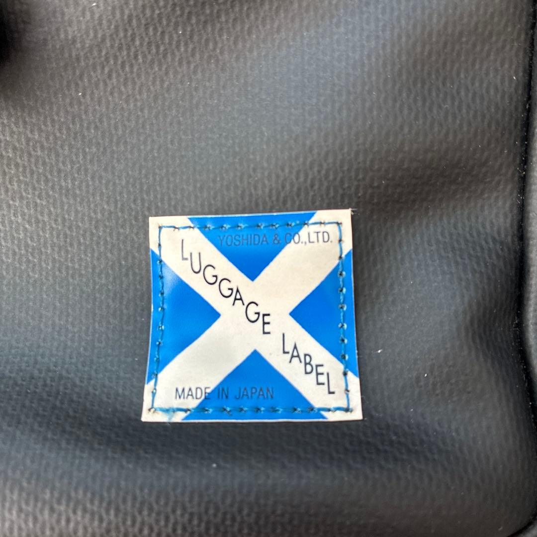 Luggage Label ブラック ショルダーバッグ