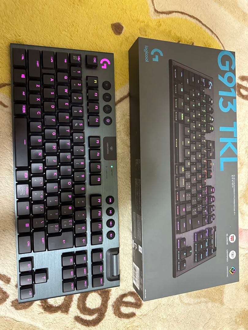 Logicofl G913 TKL ワイヤレスキーボード Bluetooth有