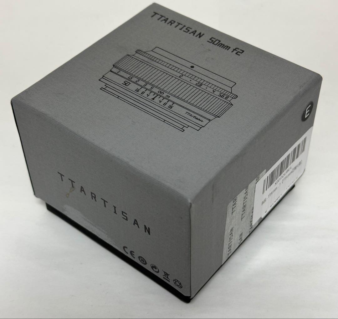 TTArtisan 50mm F2 Sony Eマウント　単焦点レンズ