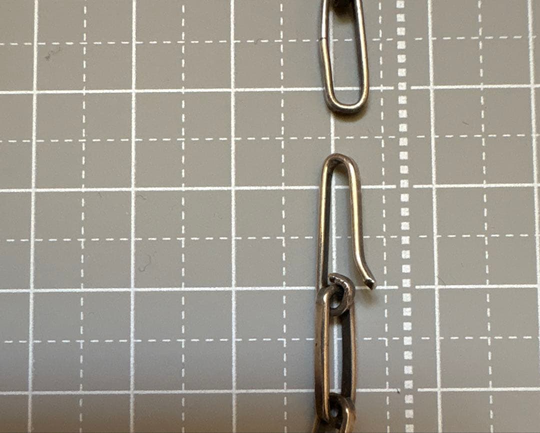 インディアンジュエリー　ホピ族 シルバーチェーン