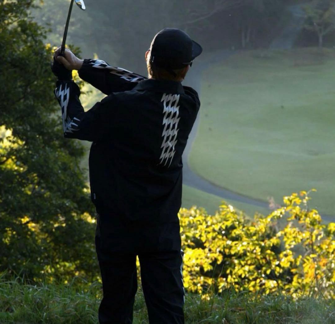 CPH GOLF THUNDER STRIPES ジャケット【BLACK/L】