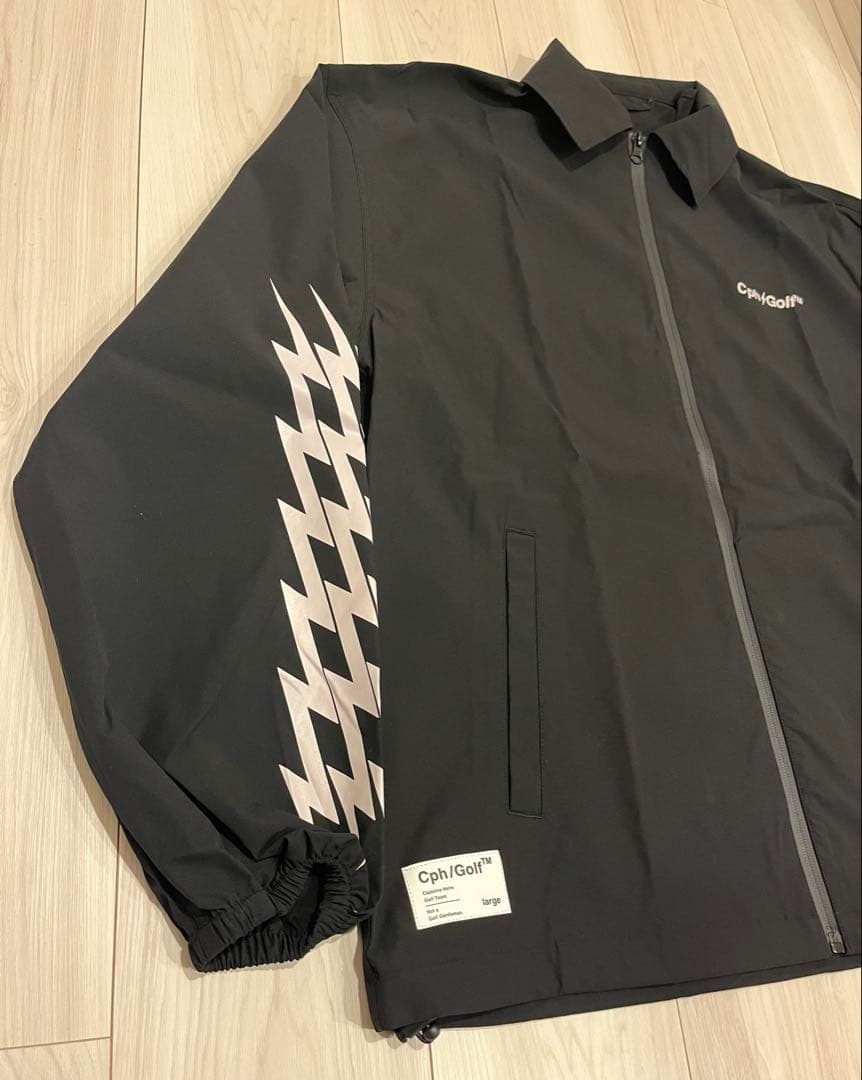 CPH GOLF THUNDER STRIPES ジャケット【BLACK/L】