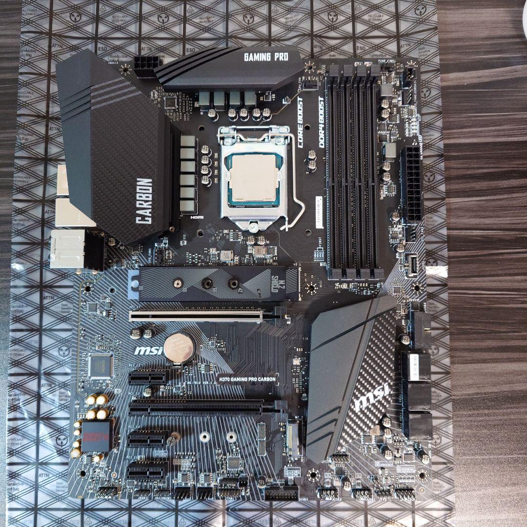 intel Core i7-8700 H370 CPU マザーボード セット