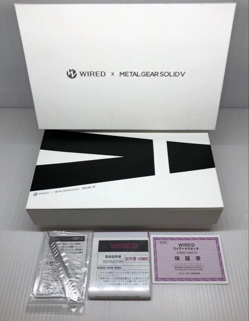 WIRED デジタル腕時計 L GEAR SOLID V