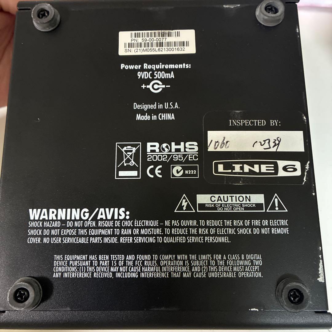 ギター LINE 6 M5 STOMPOX MODELER