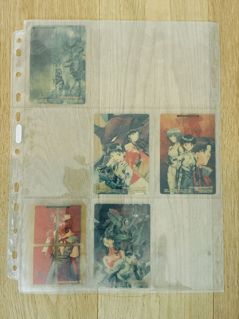 【美品】カードダスマスターズ 新世紀エヴァンゲリオン149枚+バインダー+おまけ