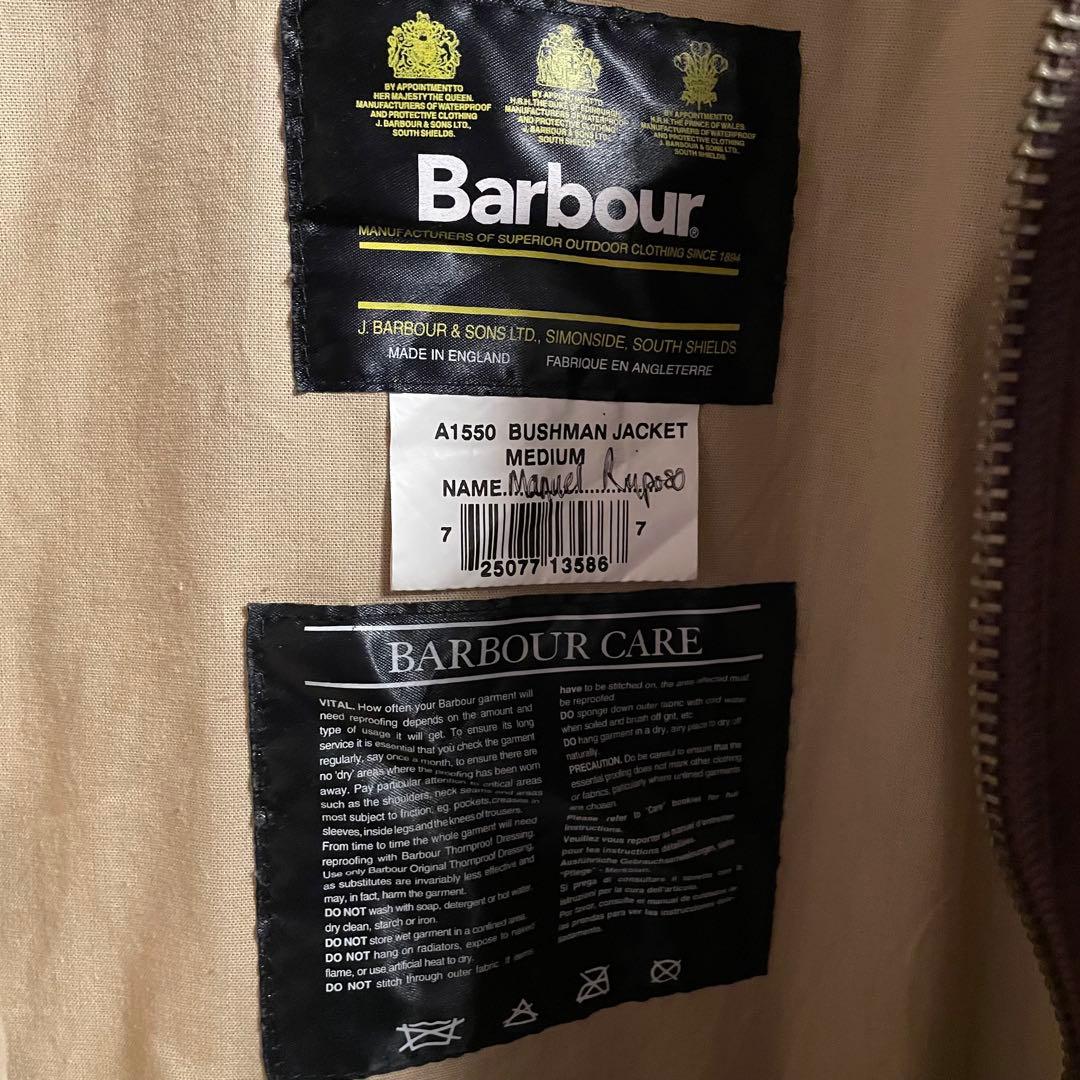 Barbour ブッシュマンジャケット