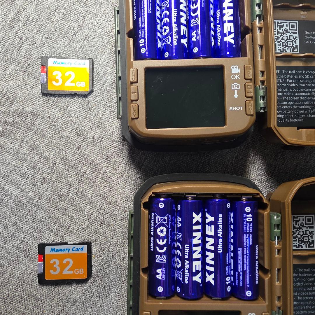 KJK トレイルカメラ 小型 防犯カメラ 野生動物監