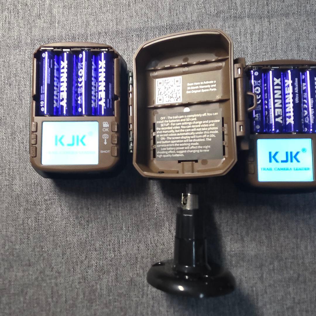 KJK トレイルカメラ 小型 防犯カメラ 野生動物監
