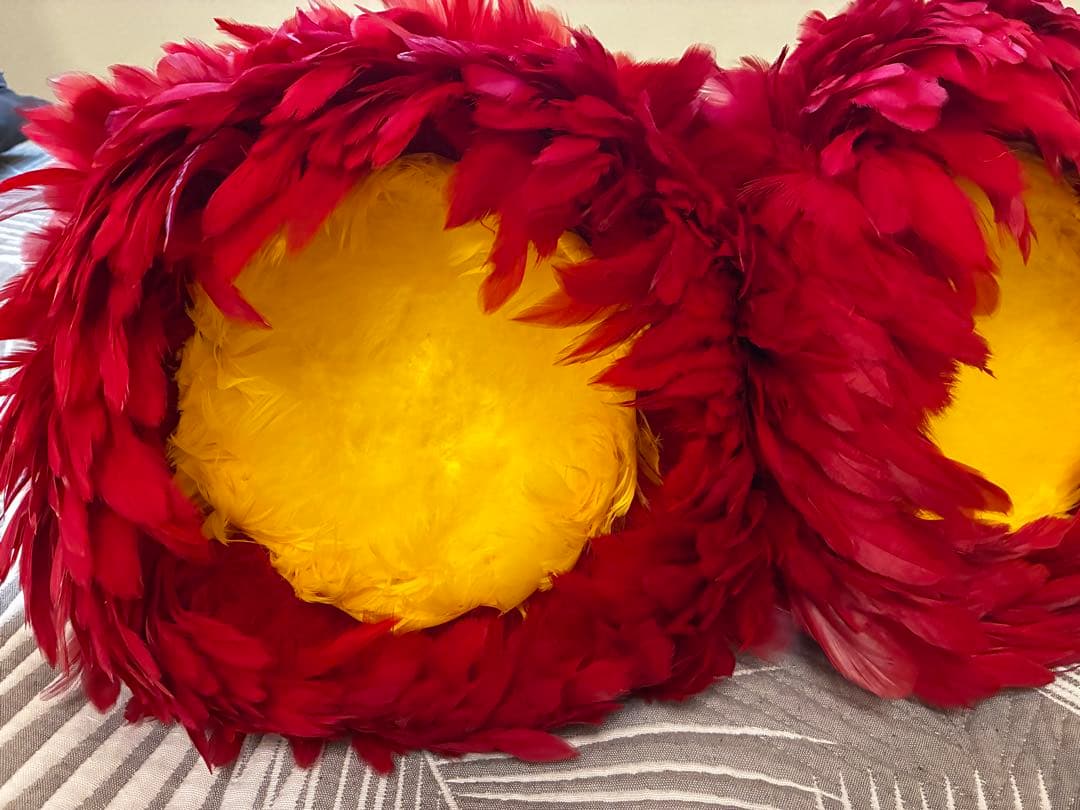 フラダンス　ウリウリ 一体型　カバー付　2個セット