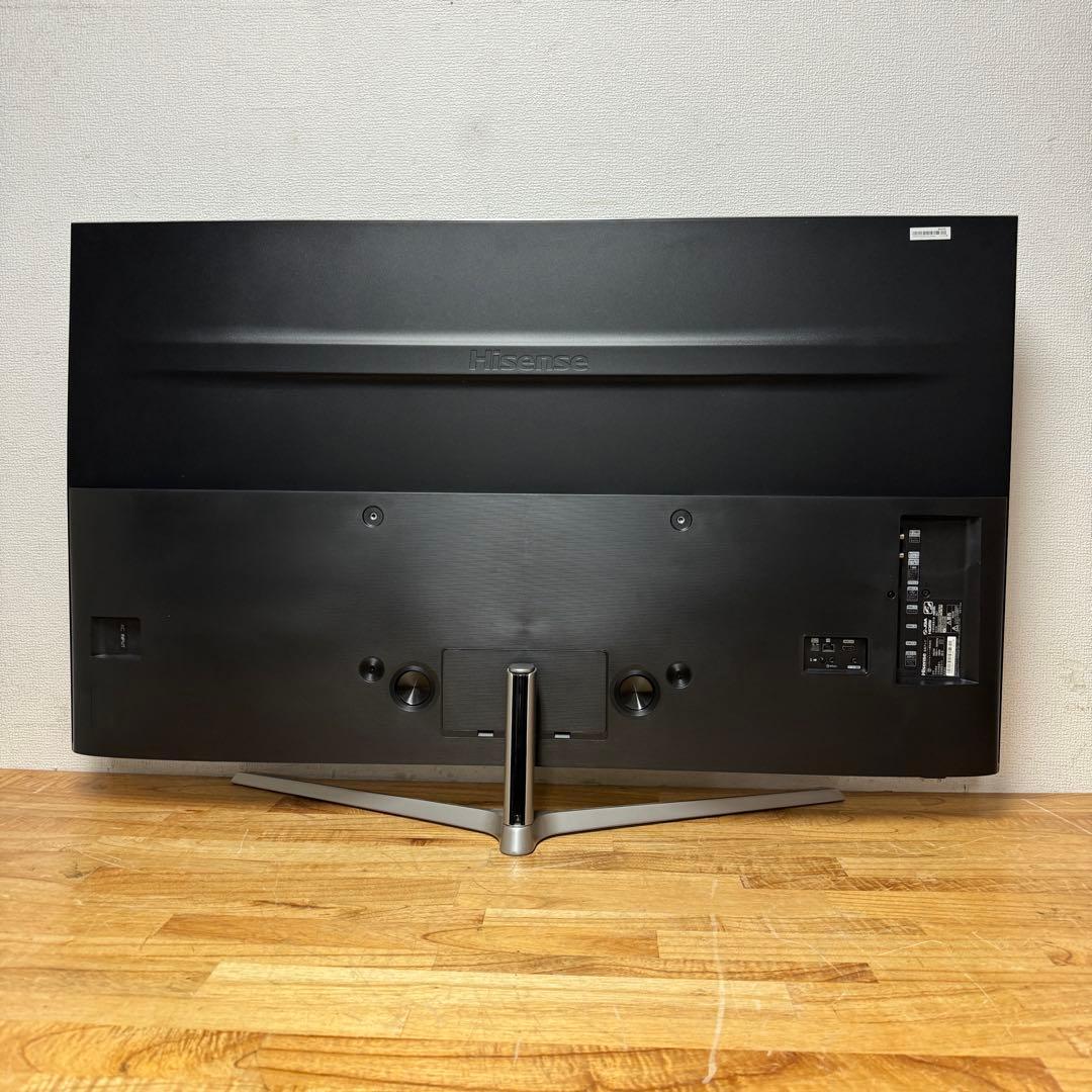 ハイセンス 55V型 4Kチューナー内蔵 液晶テレビ 55U7E 動画アプリ○