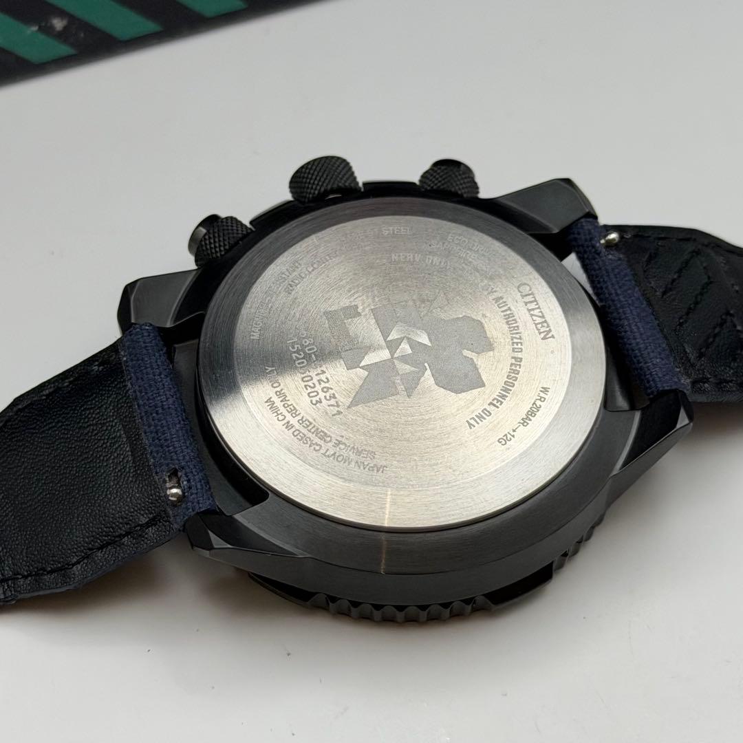 【新品未使用】500本限定　シチズン　エヴァンゲリオン　ネルフエディション　箱付