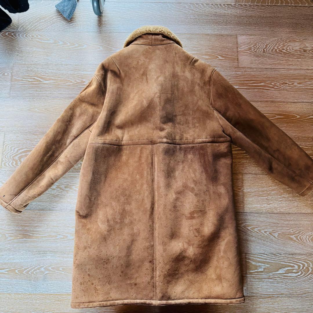 ひひろろ　NAISSANCE ネサンス　本革　ムートンコート　XL