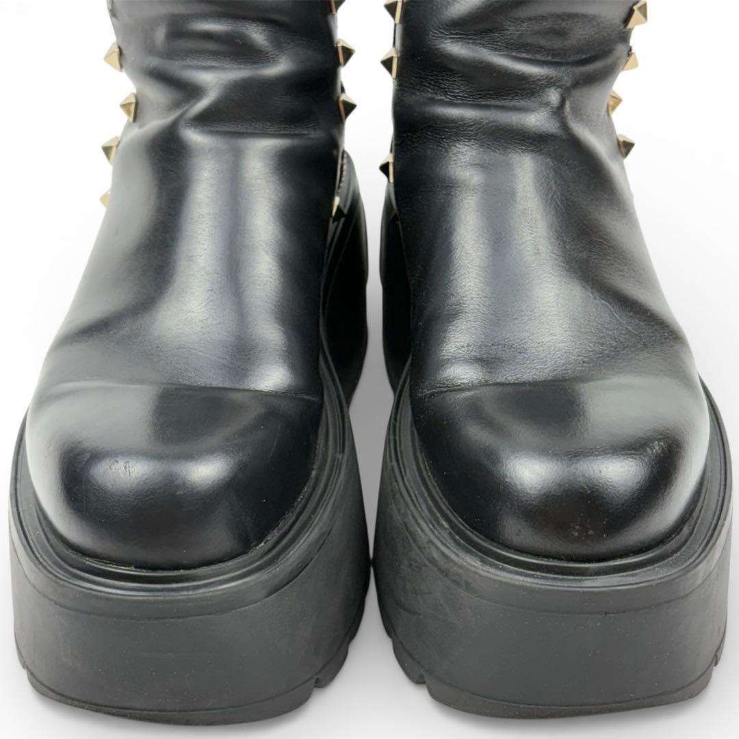 VALENTINO ヴァレンティノ　23.5cm 36.5 ユニークフォーム　黒