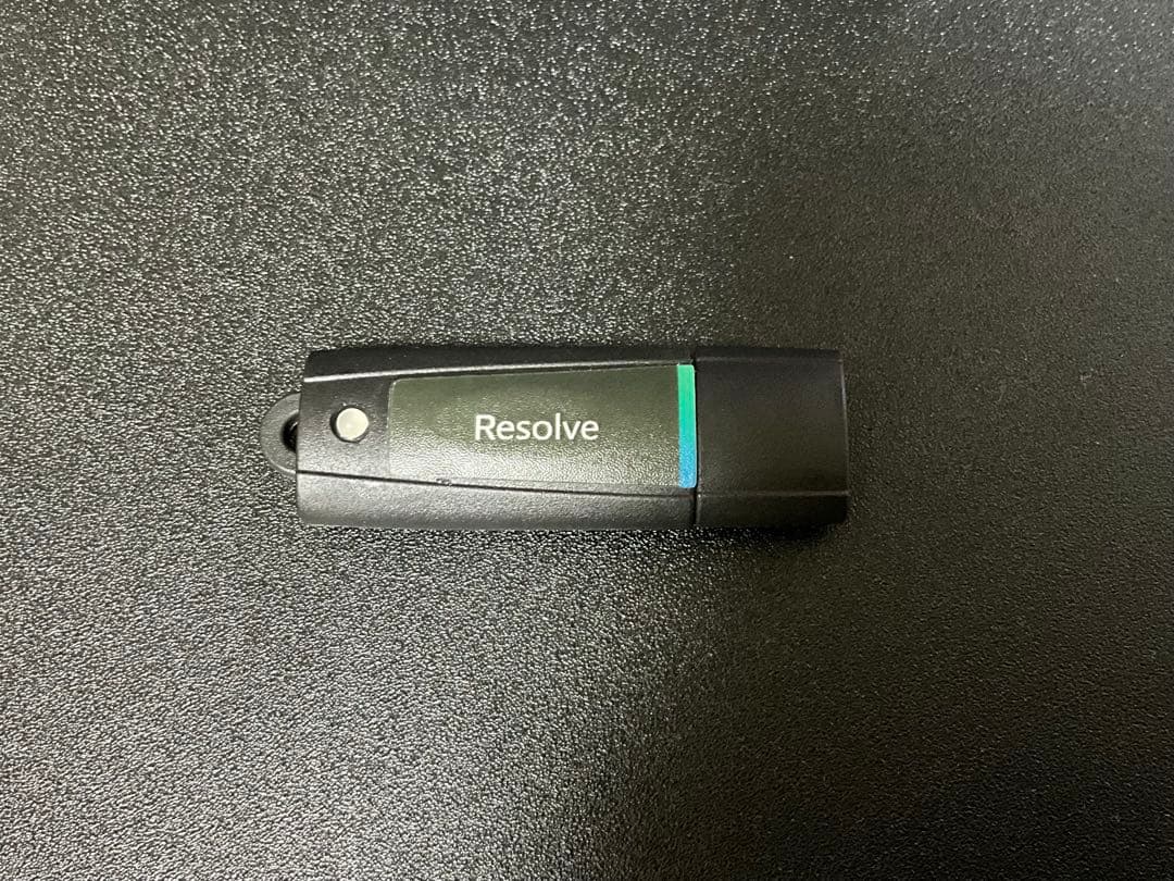 Davinci Resolve Studio USBドングル Ver.18.6用