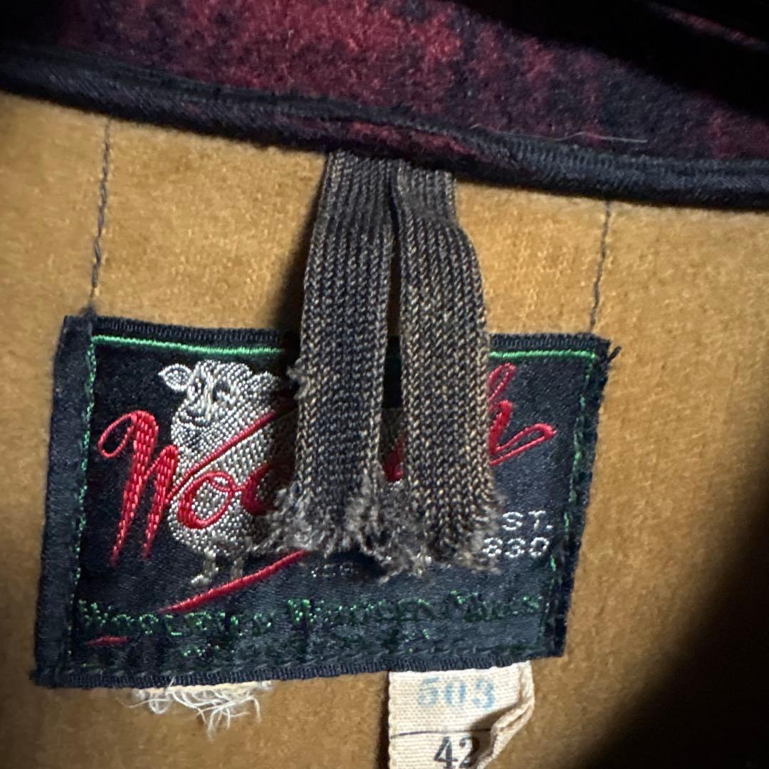 40s〜50s WoolRich バッファロー チェック マッキーノジャケット