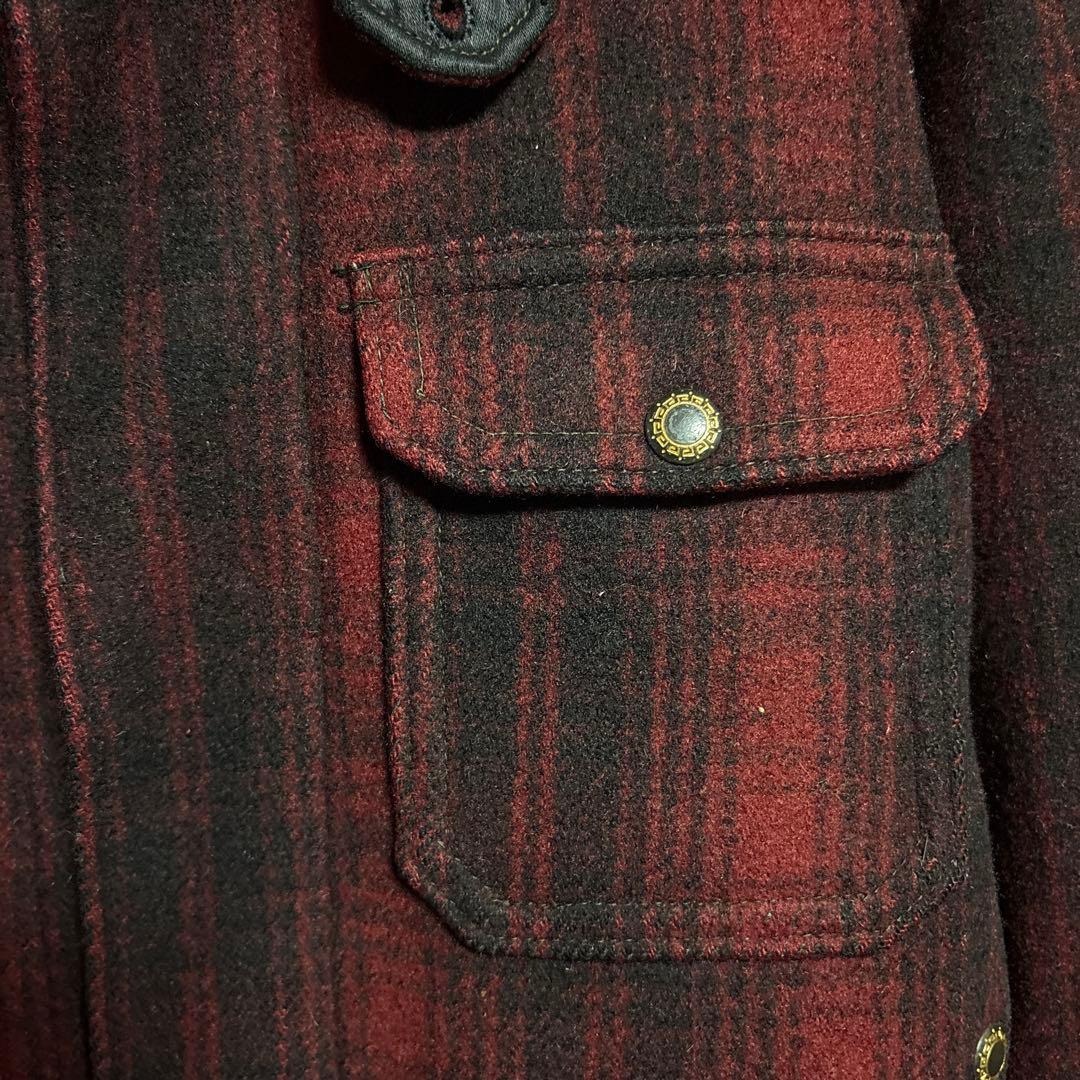 40s〜50s WoolRich バッファロー チェック マッキーノジャケット