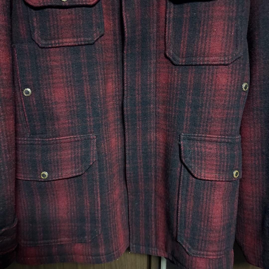 40s〜50s WoolRich バッファロー チェック マッキーノジャケット
