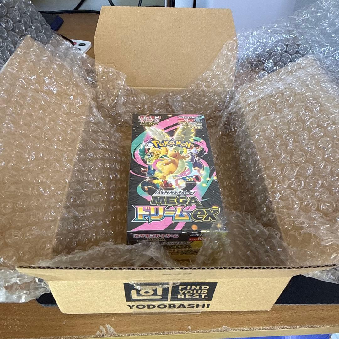 ポケモンカードゲーム MEGAドリームex シュリンク付き(初期シュリンク破れ有