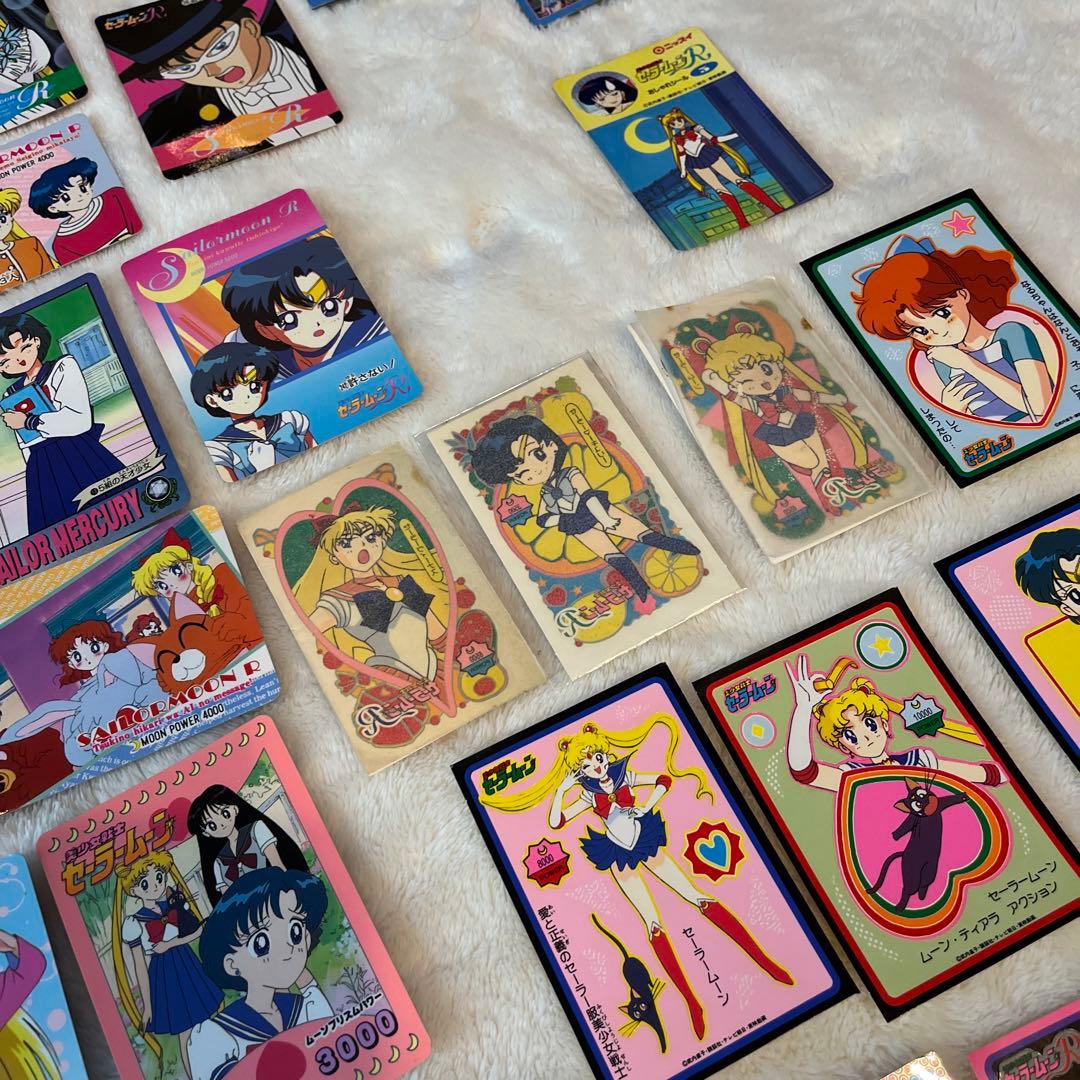 セーラームーン　レア　カード　シール　マグネット　グッズ　大量