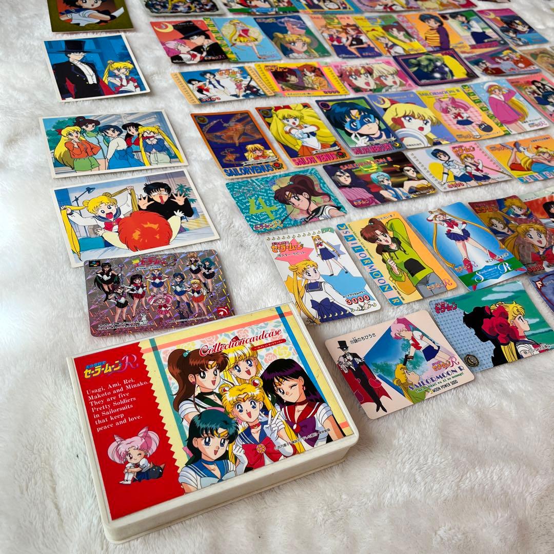 セーラームーン　レア　カード　シール　マグネット　グッズ　大量