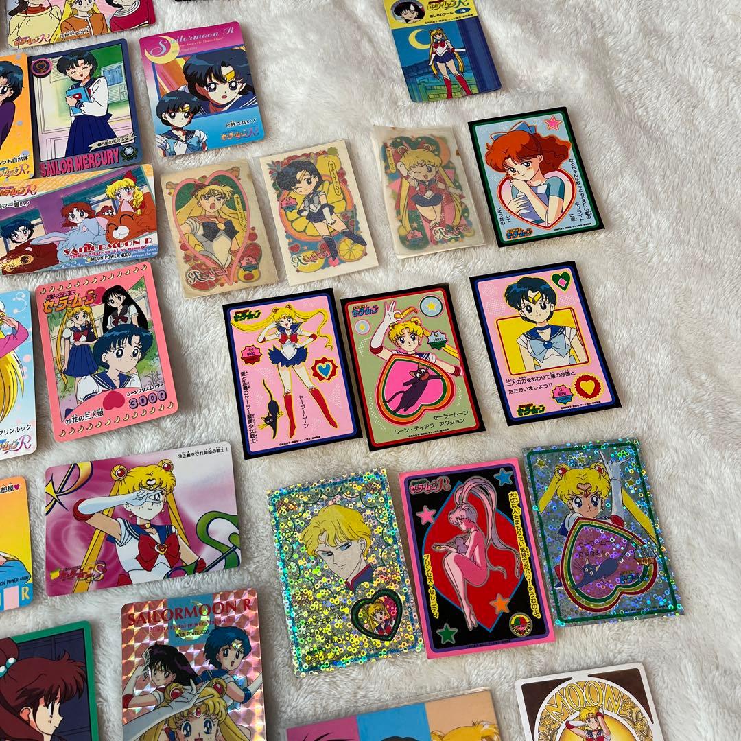 セーラームーン　レア　カード　シール　マグネット　グッズ　大量