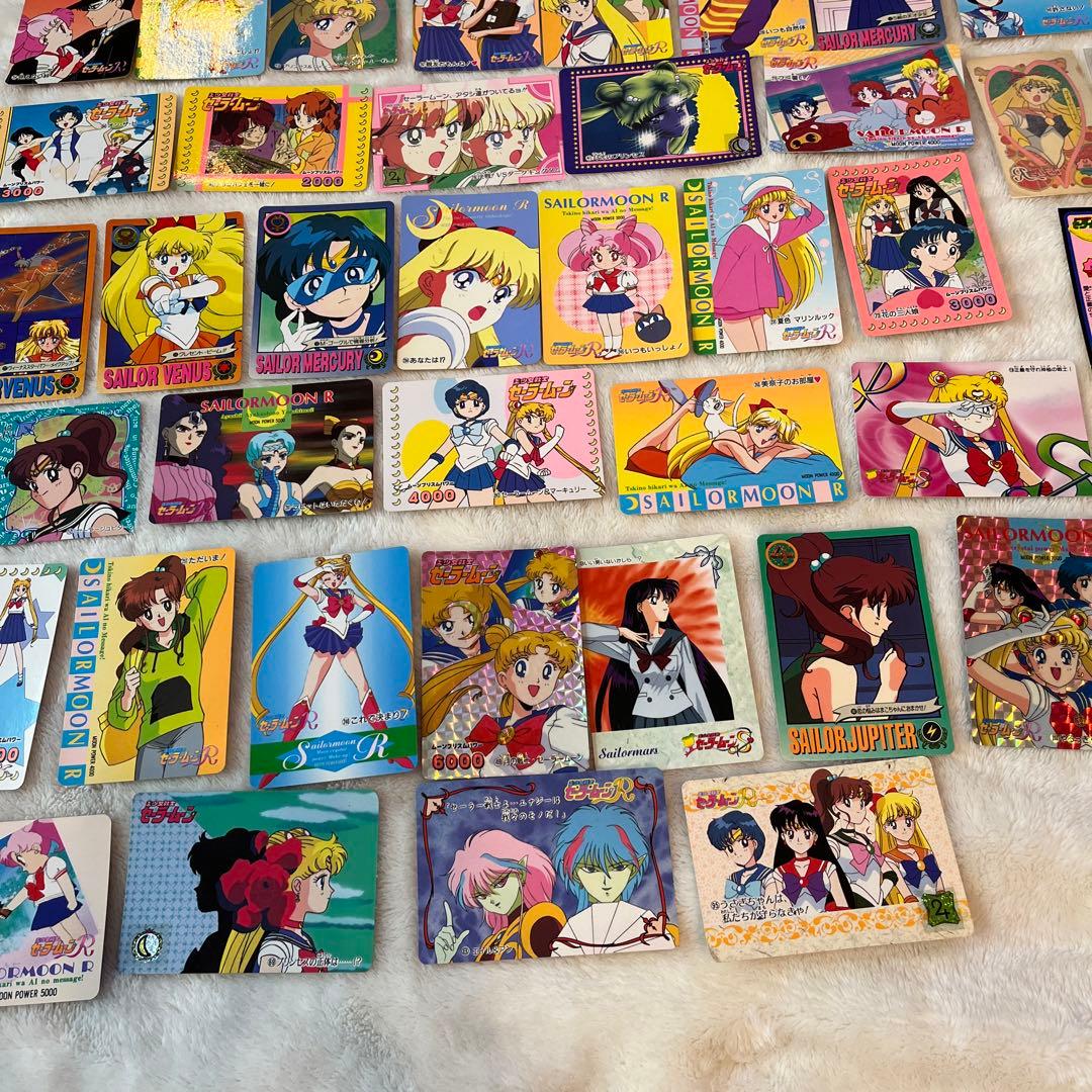 セーラームーン　レア　カード　シール　マグネット　グッズ　大量