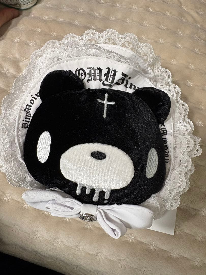 グルーミーおでかけポーチ Black 黒 GLOOMY × DimMoire