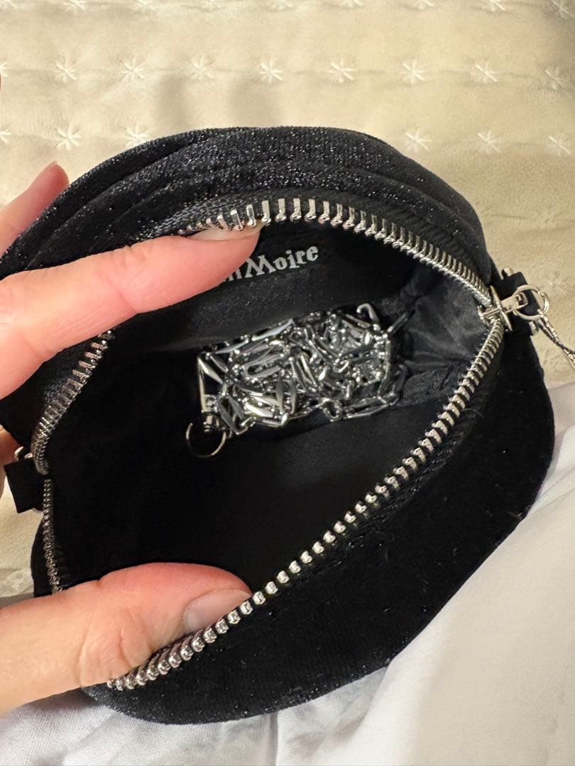 グルーミーおでかけポーチ Black 黒 GLOOMY × DimMoire