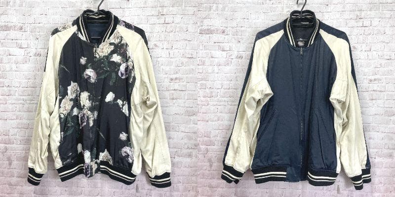 LAD MUSICIAN　17ss　リバーシブル　スカジャン　ブルゾン　42