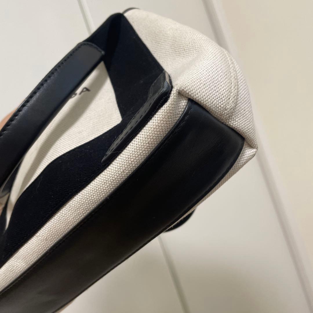 BALENCIAGA ネイビーカバス XS トートバッグ ショルダー 2WAY