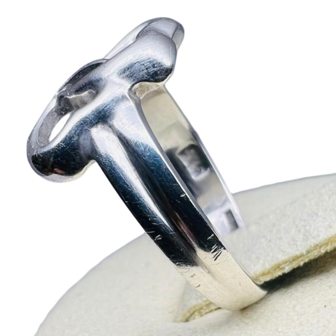 【極美品】TIFFANY 指輪 リング トリプルハート 925 シルバー 12号