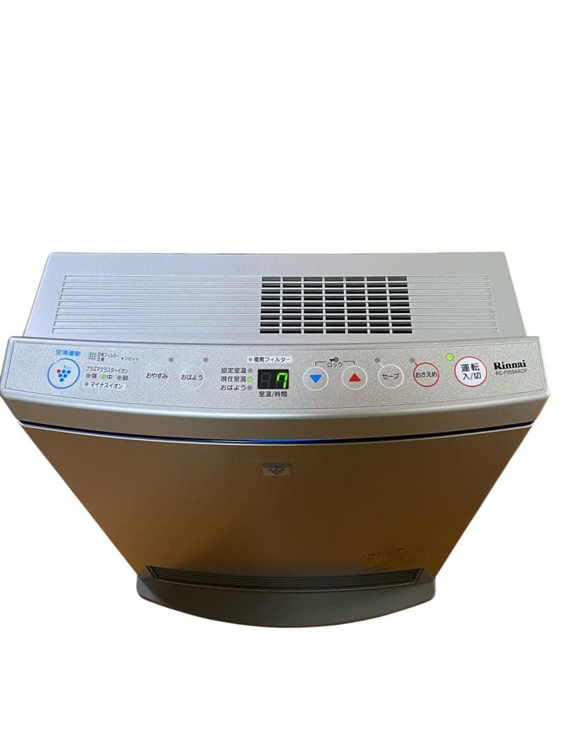 リンナイ LPガス用 ガスファンヒーター RC-F3504ACP-2　空気清浄機