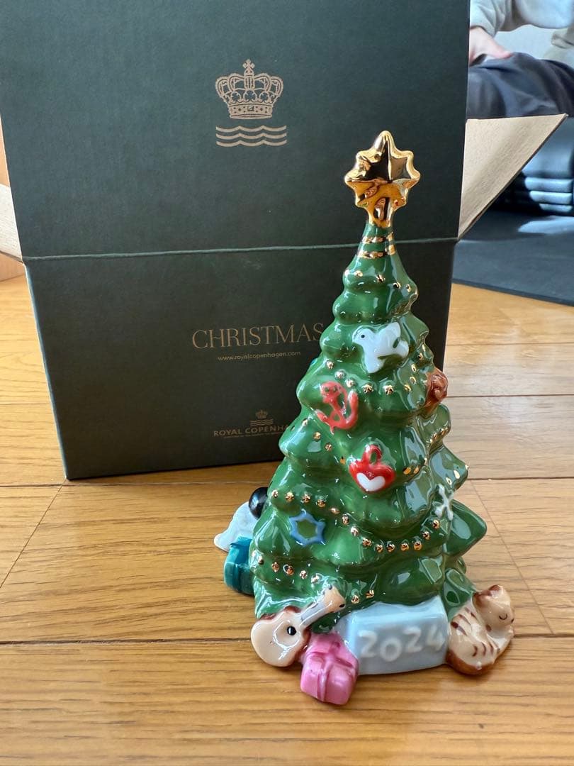 ロイヤルコペンハーゲン 陶器製クリスマスツリー2024