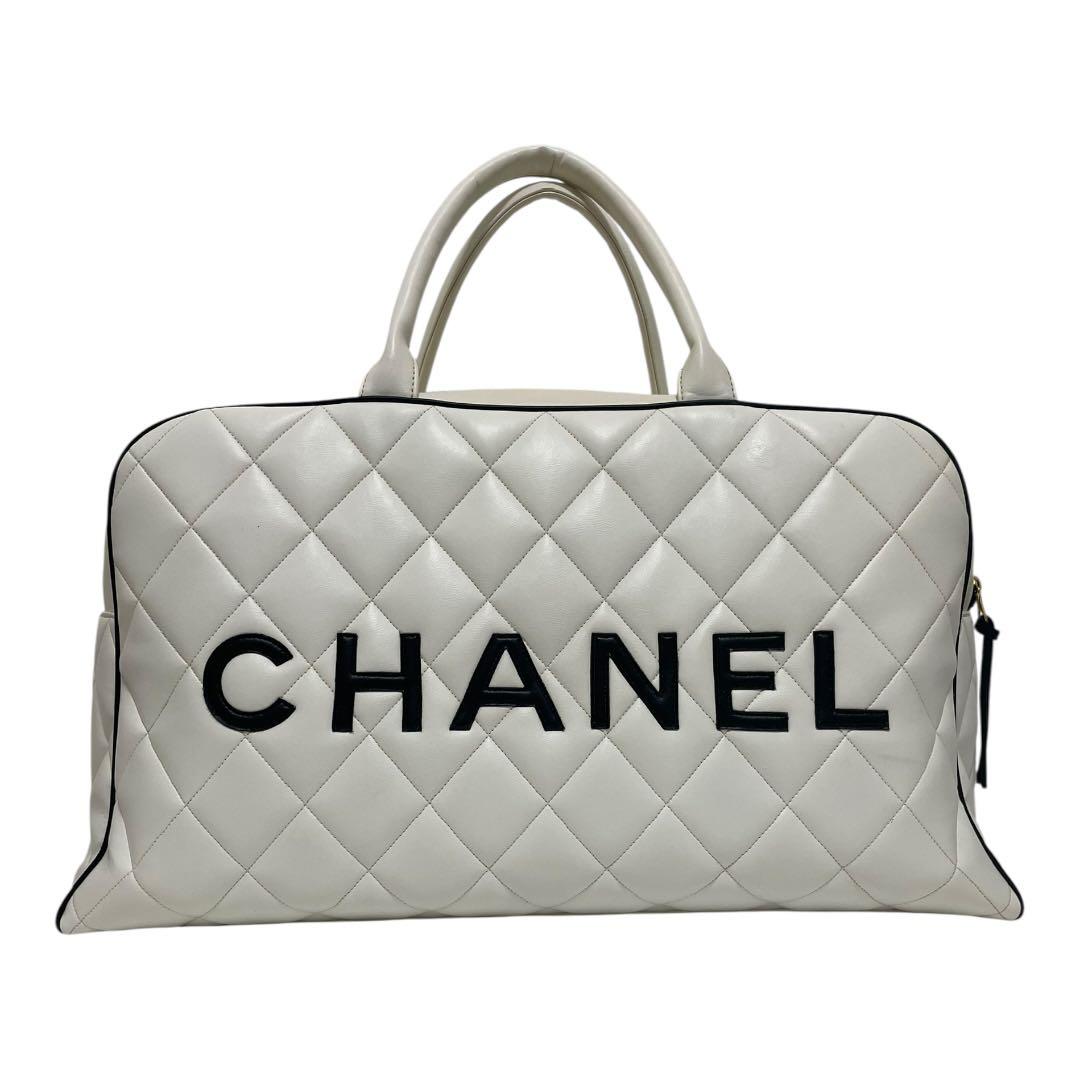 CHANEL スポーツラインマトラッセ　ボストンバッグ