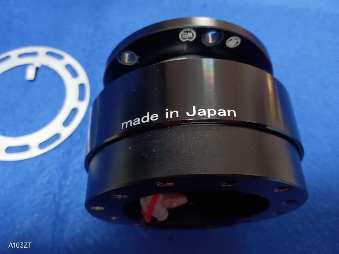 Works Bell★ワークスベル クイックリリース　ブラック　ステアリングボス