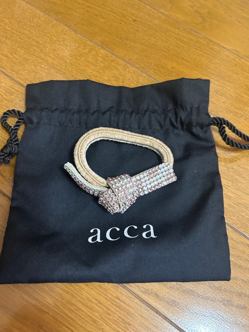 ACCA ヘアゴム ブリジットポニー ✩.*˚ライトピンク