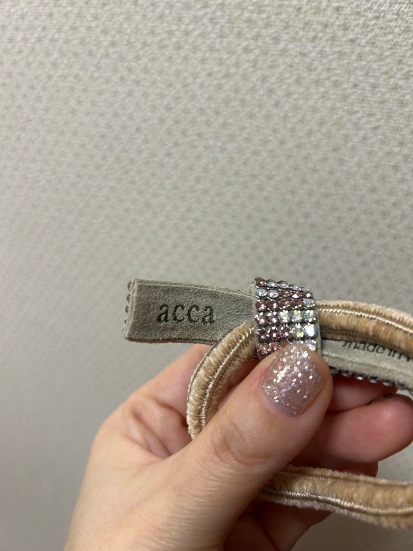 ACCA ヘアゴム ブリジットポニー ✩.*˚ライトピンク