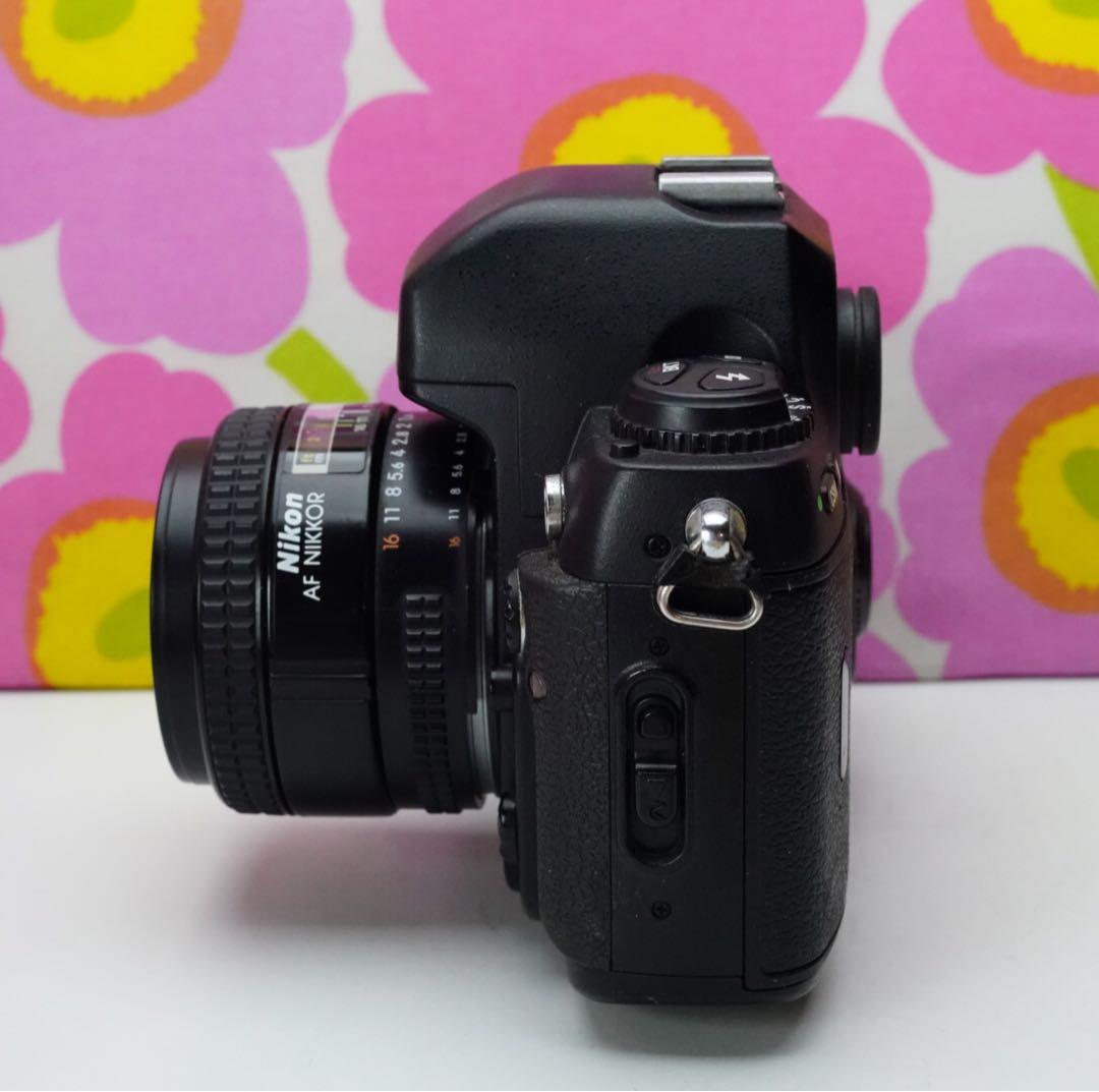 一推しフィルムニコン❤️F100 単焦点50mm1.4付❤️高性能フィルムカメラ