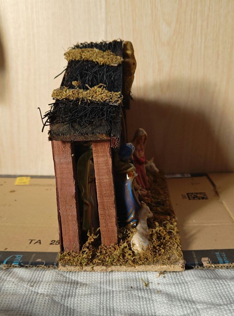 キリストの降誕 誕生シーン◎クリスマス◎フィギュア◎飾り◎陶器◎宗教