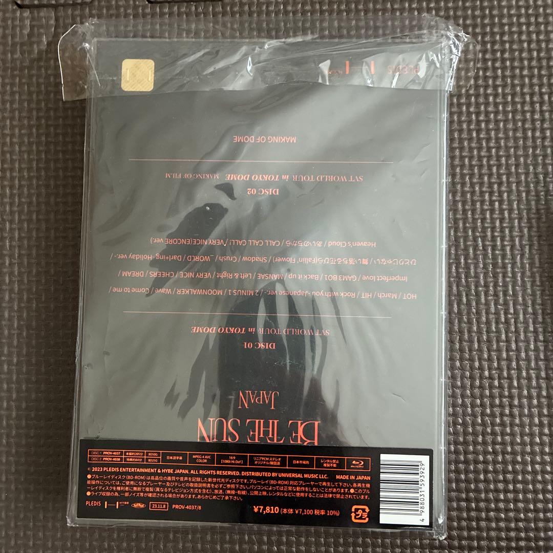 BE THE SUN JAPAN 2枚組Blu-ray seventeen