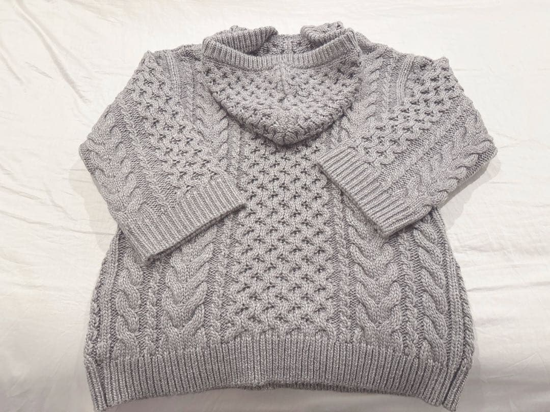 【新品未使用】 THE TOE フード付きニット