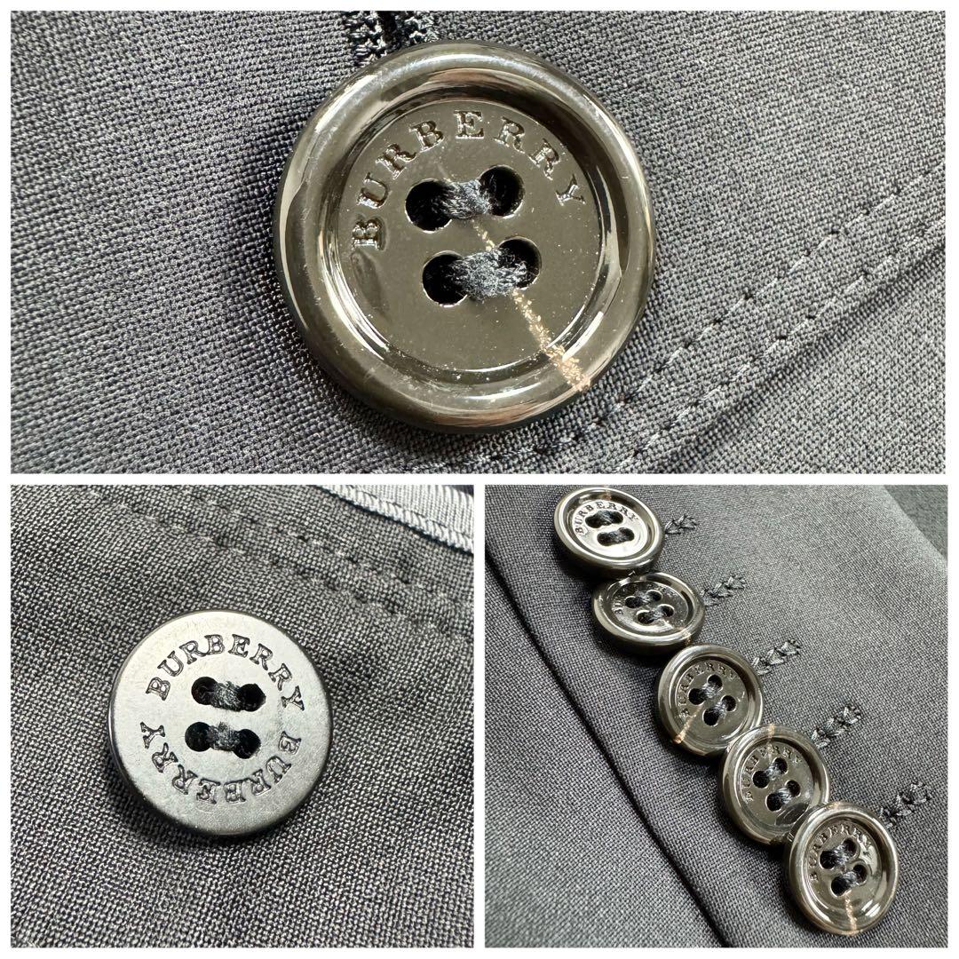 美品✨ バーバリーロンドン スーツ セットアップ パンツ 総裏 38 黒