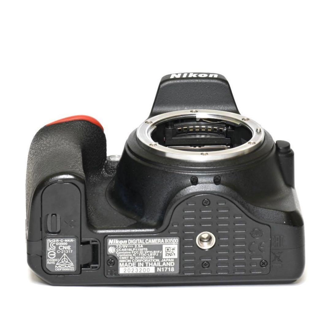 【美品】Bluetoothでカメラに転送！！Nikon D3500レンズキット