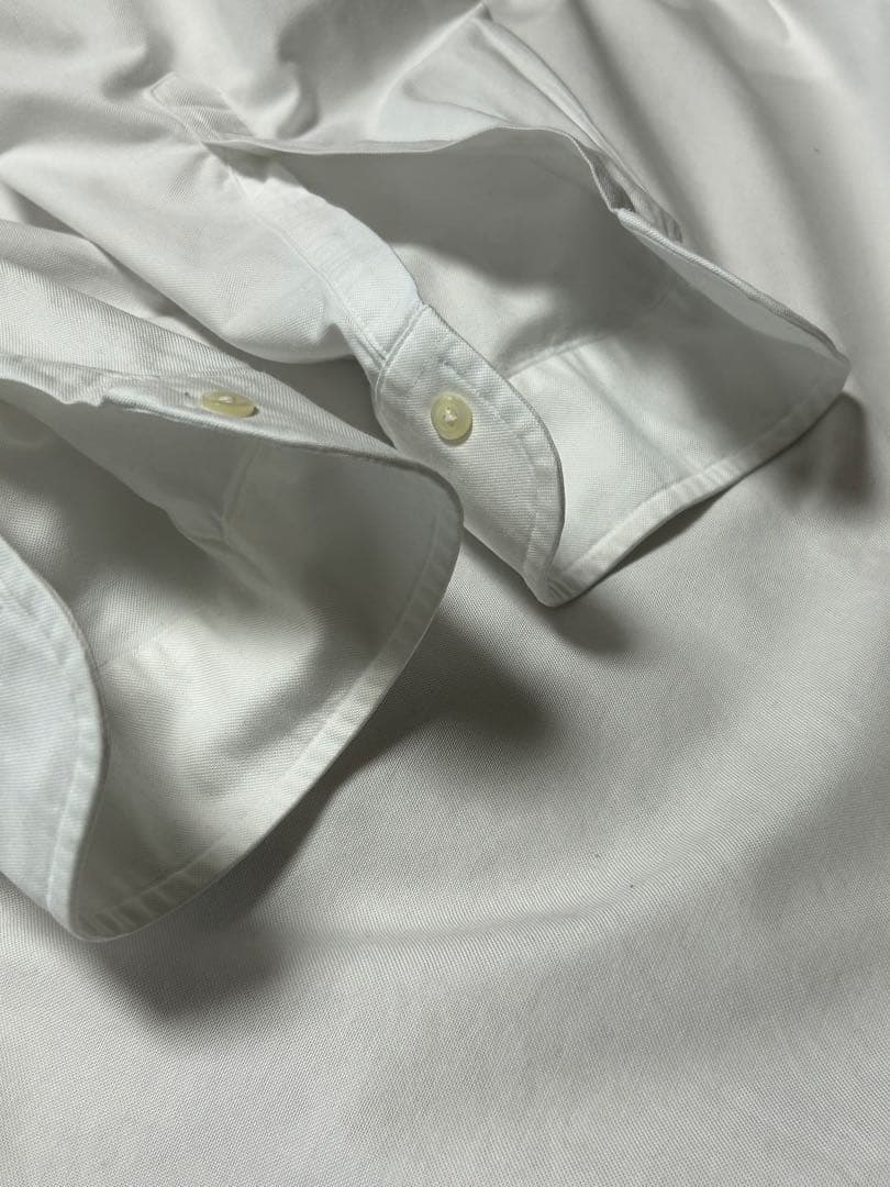 【米国製】ブルックスブラザーズ ボタンダウンシャツ 17-34 XL相当 白