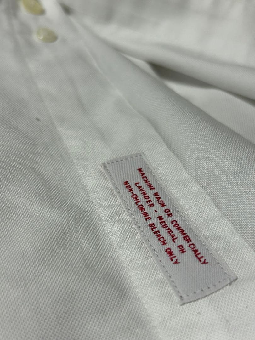 【米国製】ブルックスブラザーズ ボタンダウンシャツ 17-34 XL相当 白